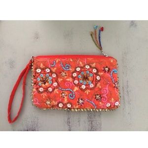 Two Old Navy Bohemian Small Wristlet Wallet